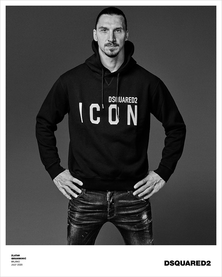 Discover ICON Dsquared2 x Ibrahimović Capsule Collection
