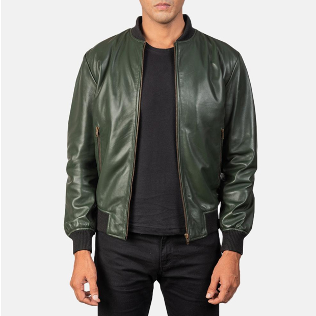 Meek Mill Bomber Leather Jacket - Leather Outwears