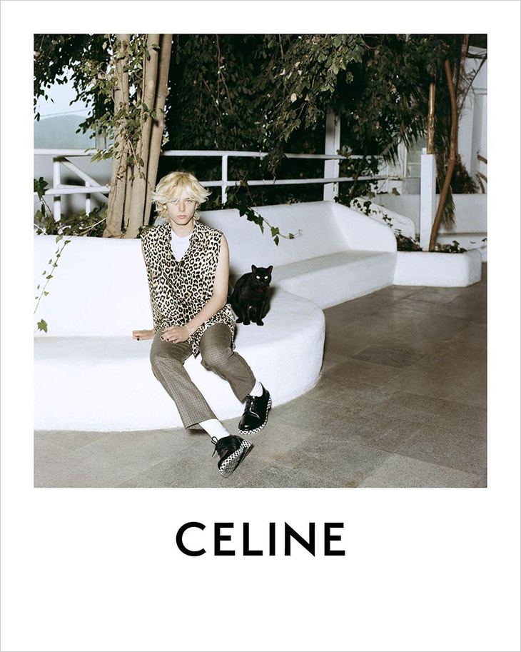 Harvey Morgan & Renat Model Celine by Hedi Slimane Skate​ Collection