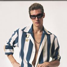 Jecardi Sykes Models Dior Men's Spring Summer 2021 Beachwear Looks