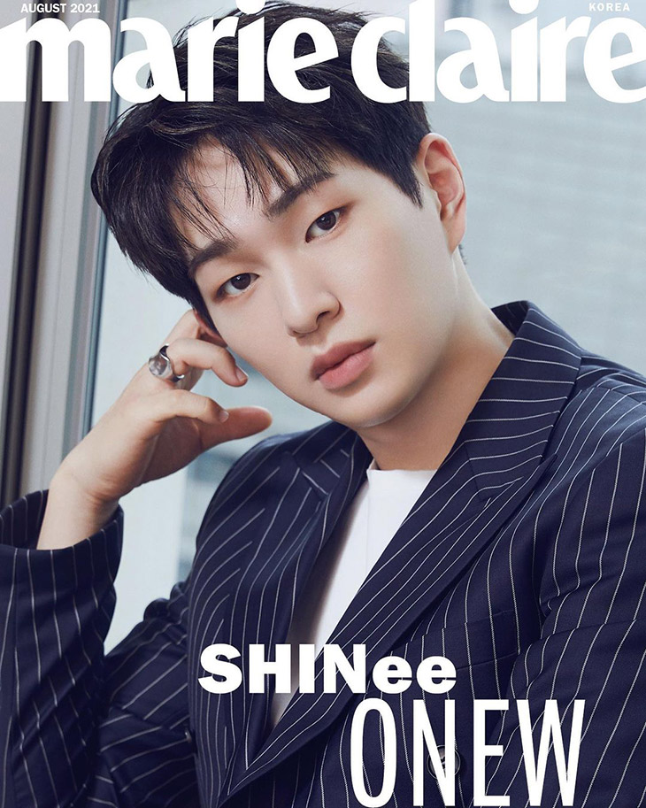 K-Pop Band SHINee Covers Marie Claire Korea August 2021 Issue