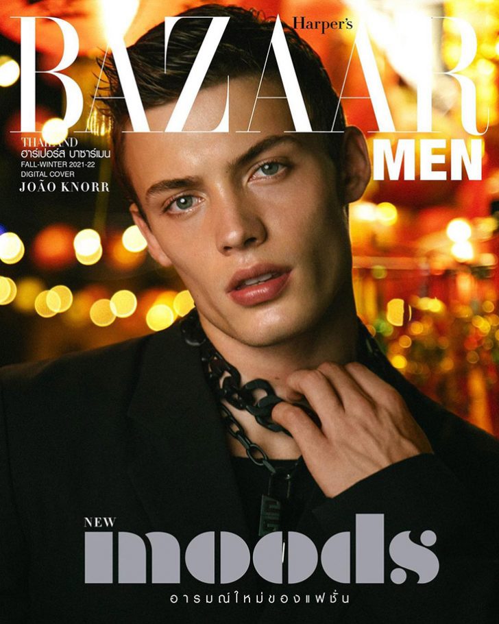 João Knorr Covers Harper's Bazaar Men Thailand Fall Winter 2021 Issue