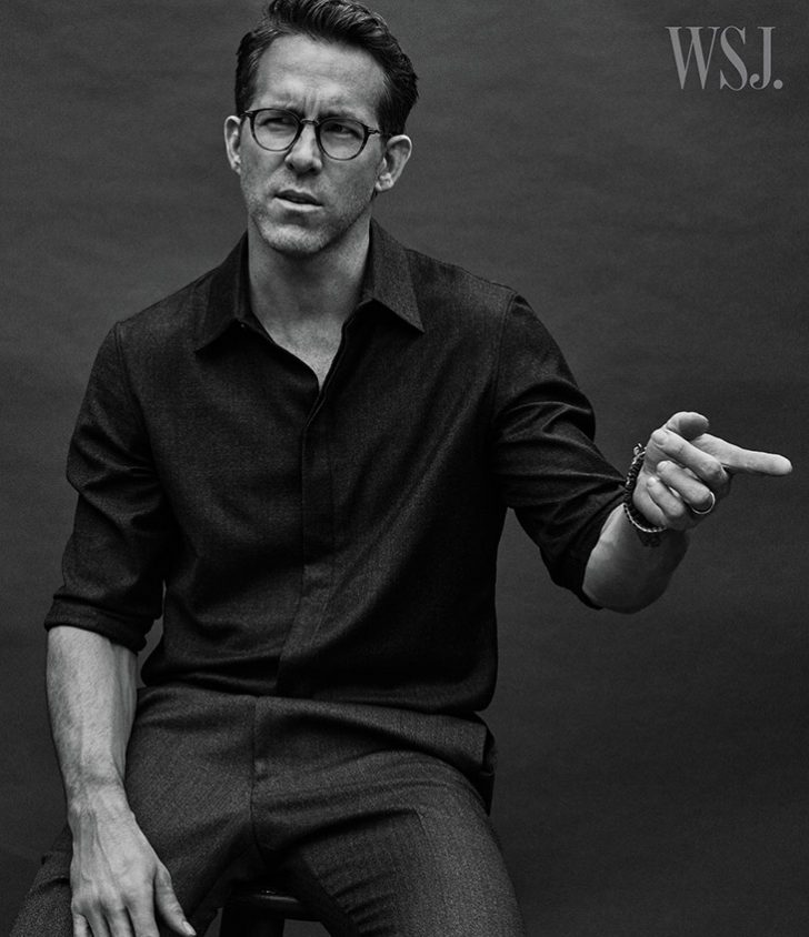 Ryan Reynolds Covers WSJ. Magazine November 2021 Innovator’s Issue