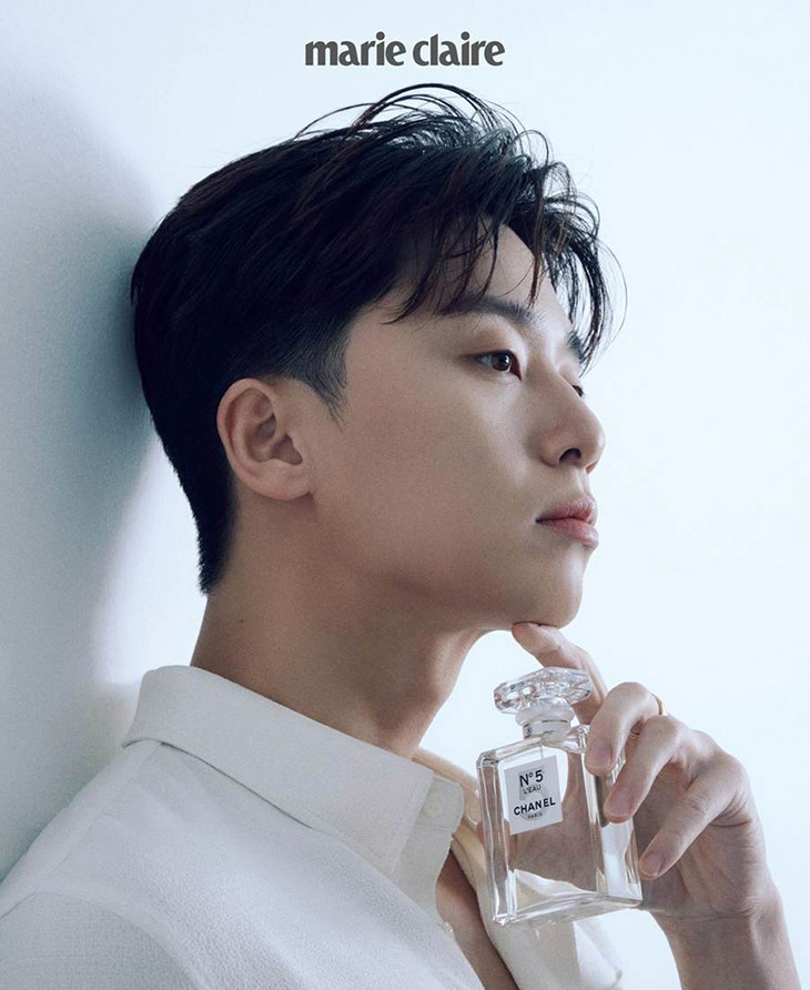 park seo joon chanel perfume