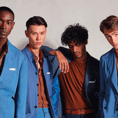 LOU DALTON Spring Summer 2022 Collection - Male Model Scene