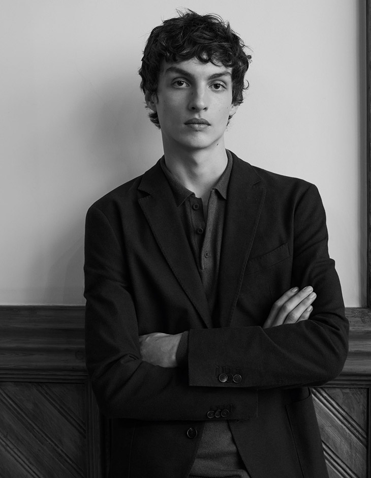 Lucas El Bali Models MASSIMO DUTTI Winter 2021.22 Collection