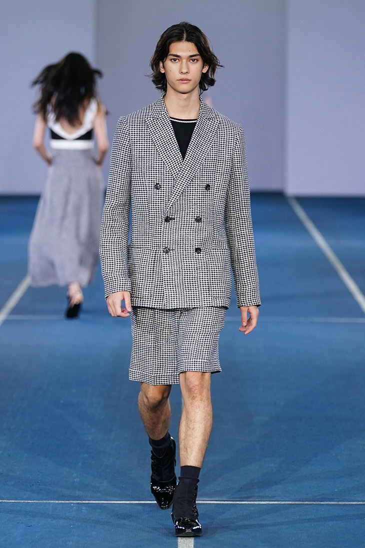 TAE ASHIDA TOKYO Spring Summer 2022 Collection - Male Model Scene