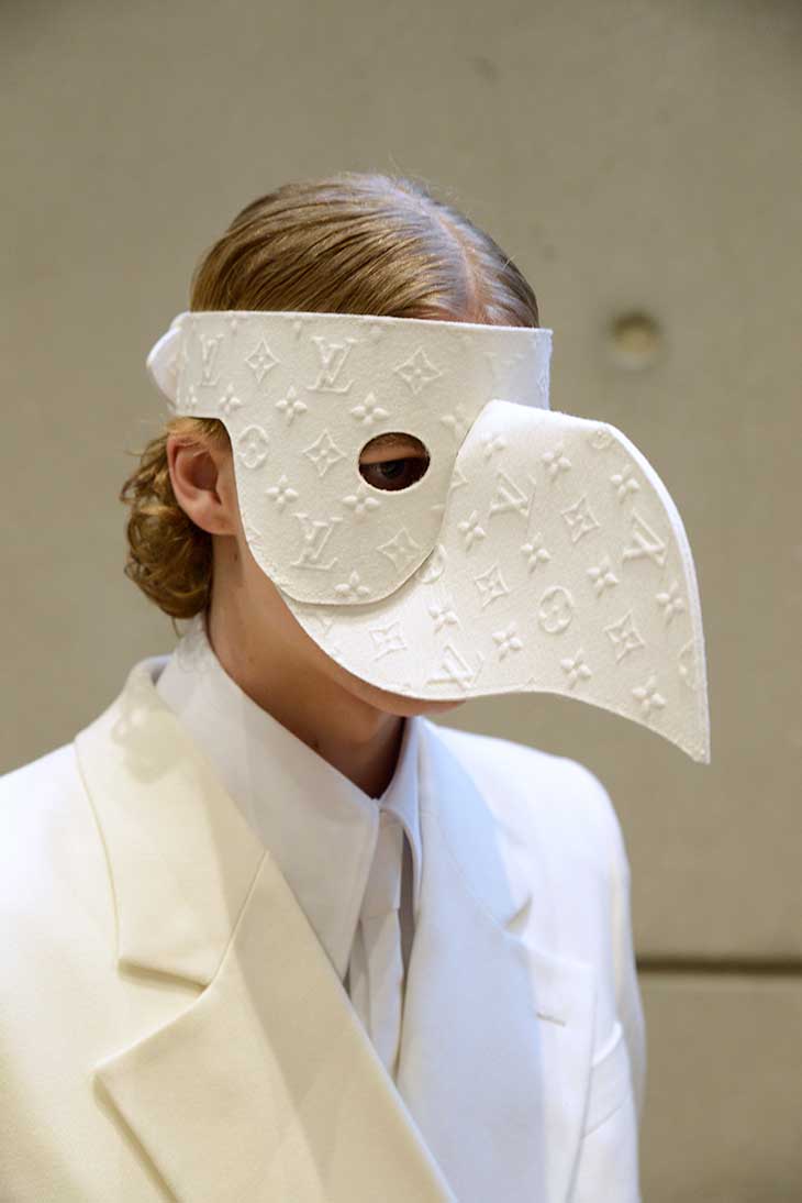 SAINT on X: Louis Vuitton SS21 Face Mask by @virgilabloh https