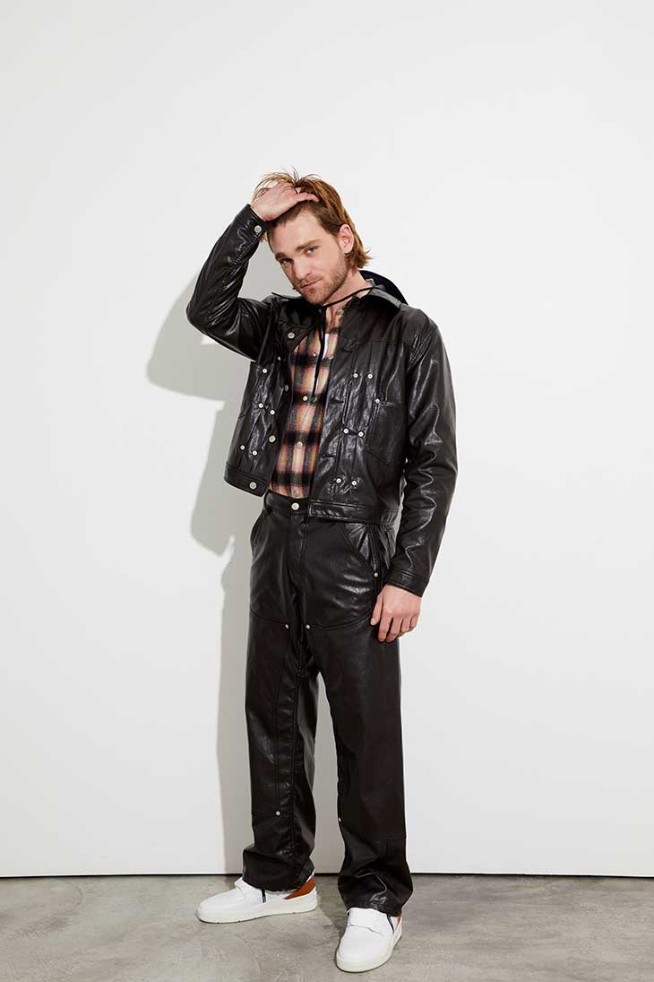PFW: OUEST PARIS Fall Winter 2022.23 Collection - Male Model Scene