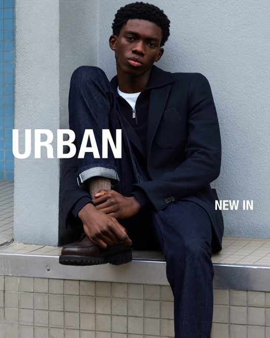 Ottawa Kwami Poses in MASSIMO DUTTI Winter 2022 Looks