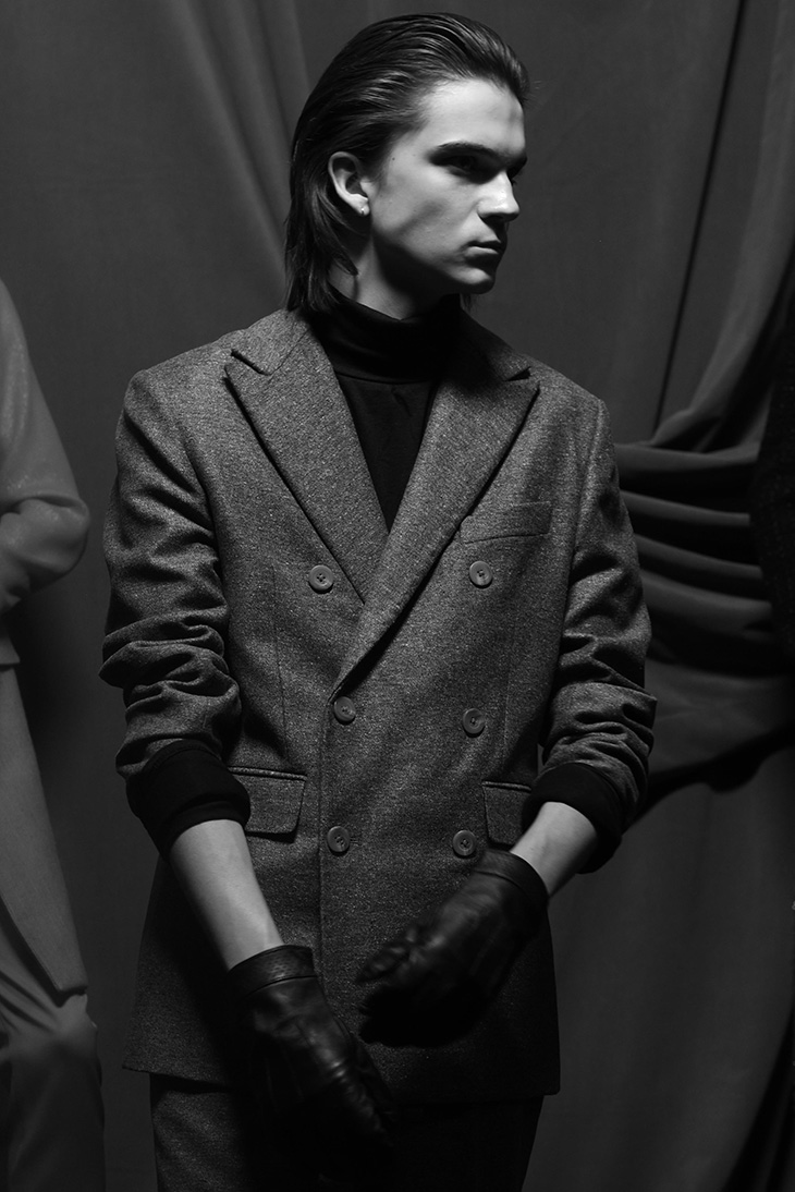 Backstage at Atelier Cilian FW22 NYFW MENS