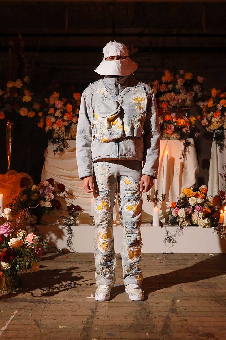 NYFW: WHO DECIDES WAR Fall Winter 2022.23 Collection - Male Model