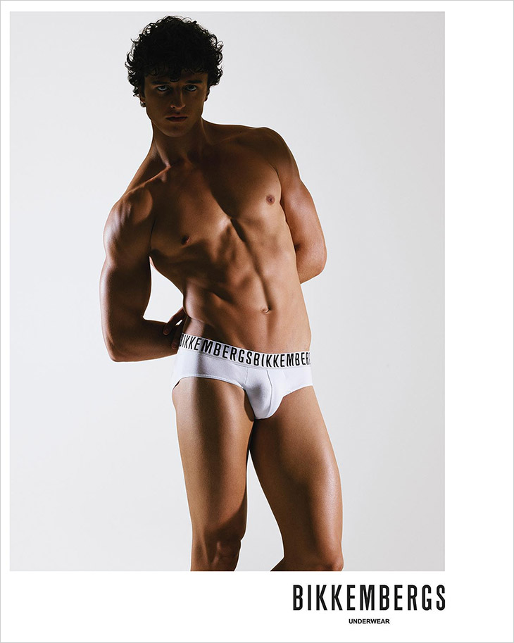 Alberto Perazzolo Models Bikkembergs Spring Summer 2022 Underwear