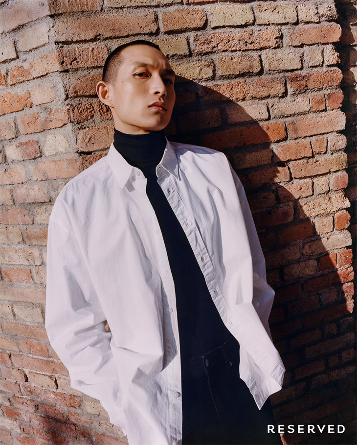 Zhang Wenhui is the Face of Reserved Denim Spring 2022 Collection