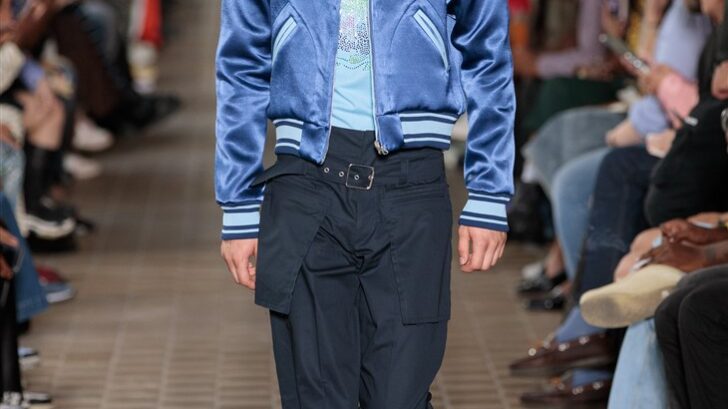 PFW: BLUEMARBLE Spring Summer 2023 Collection - Male Model Scene