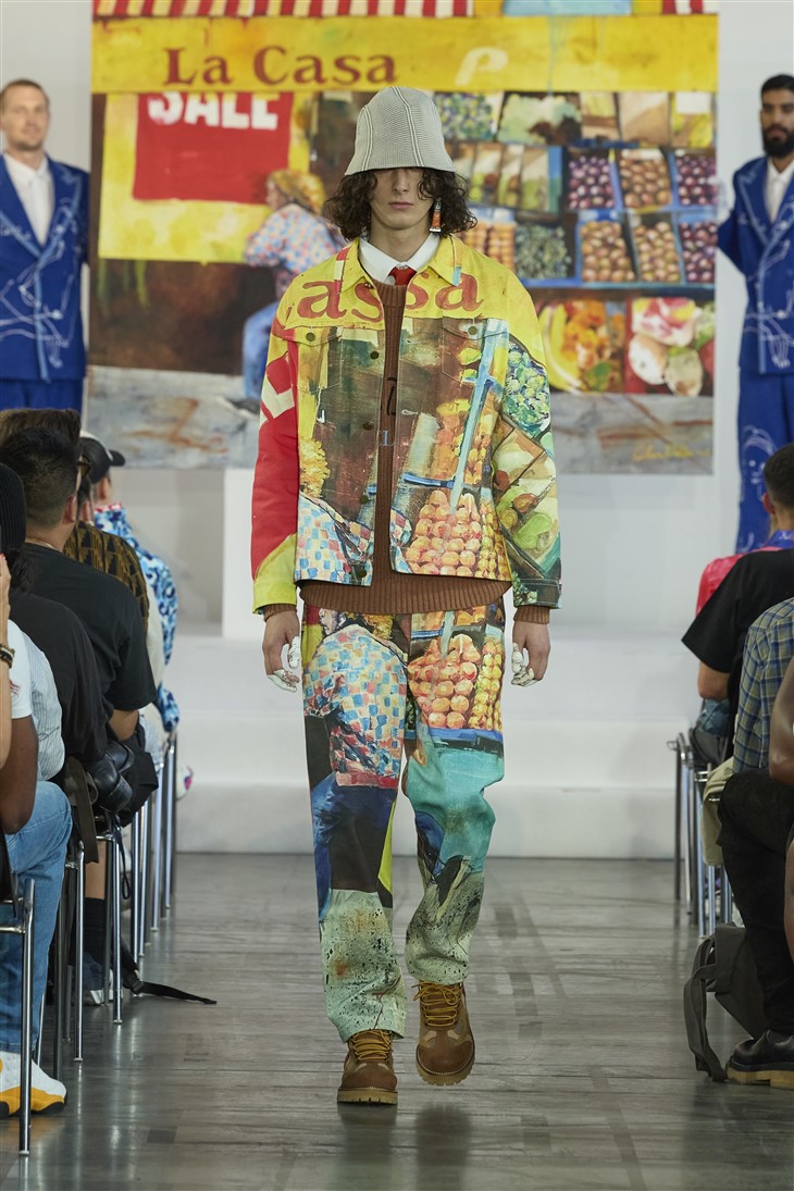 Kidsuper Menswear Fashion Show Collection Spring Summer 2023, Runway look  #024 – Paris Fashion Week. – NOWFASHION