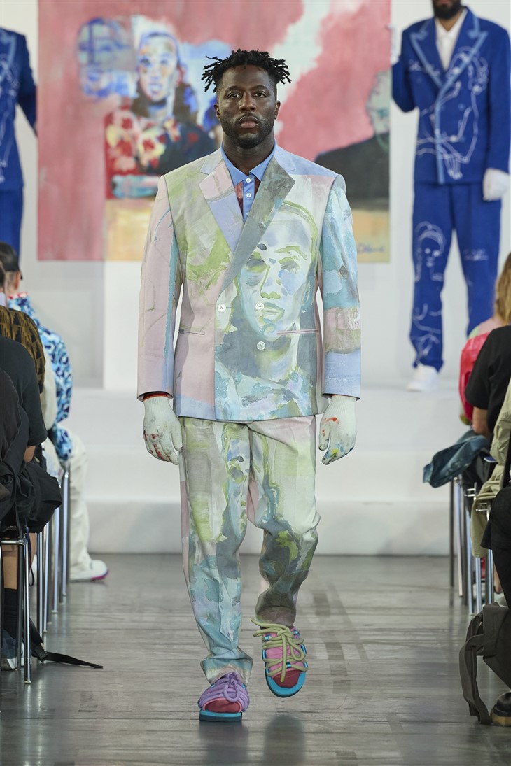Kidsuper Menswear Fashion Show Collection Spring Summer 2023, Runway look  #024 – Paris Fashion Week. – NOWFASHION