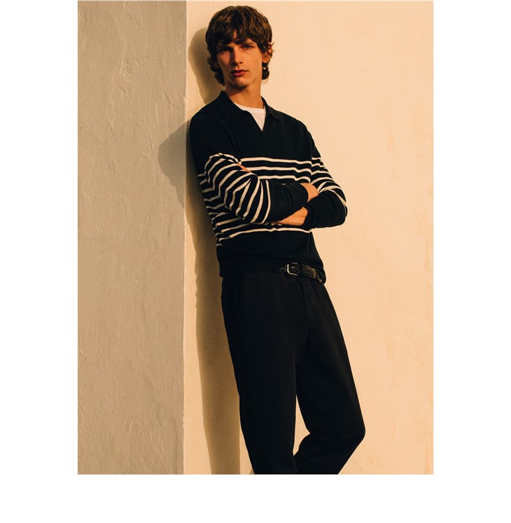 Erik Van Gils Poses for MASSIMO DUTTI Spring Summer 2022 Collection