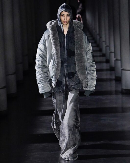 PFW: Juun.J Fall Winter 2023.24 Collection - Male Model Scene