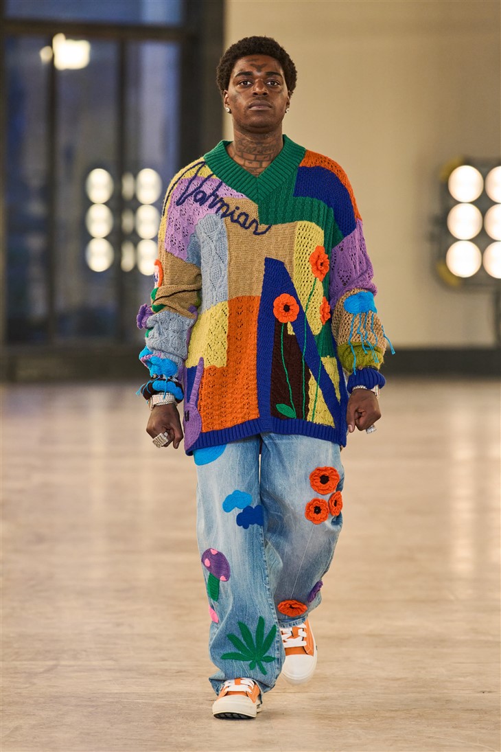 Kodak Black walks the runway during the Nahmias Menswear Fall-Winter  Fotografía de noticias - Getty Images