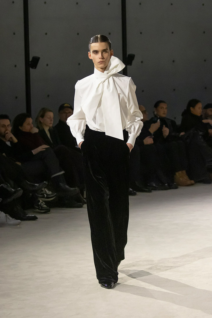 Yves Saint Laurent Paris Menswear Spring Summer Designer Stefano