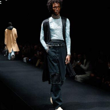 MFW: MM6 MAISON MARGIELA Fall Winter 2023.24 Collection - Male Model Scene