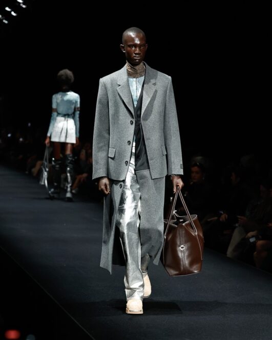 MFW: MM6 MAISON MARGIELA Fall Winter 2023.24 Collection - Male Model Scene