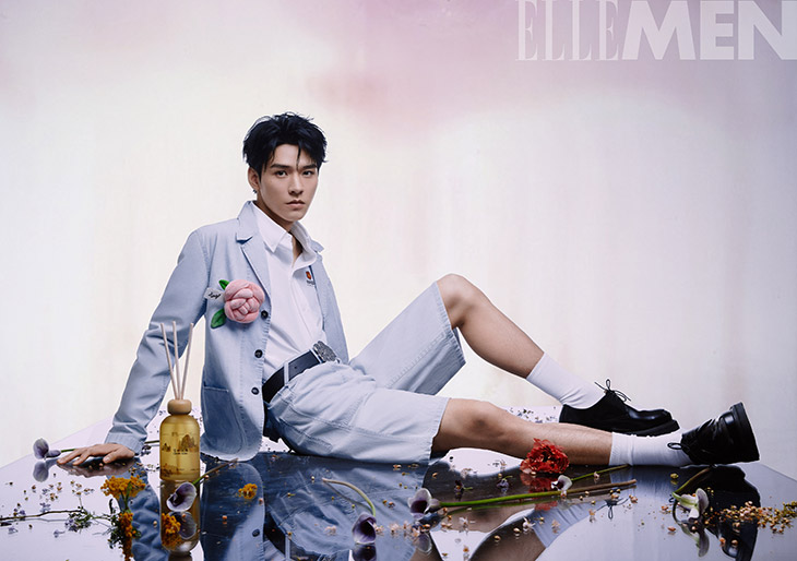 Actor Gong Jun of China attends the Louis Vuitton Pre-Fall 2023