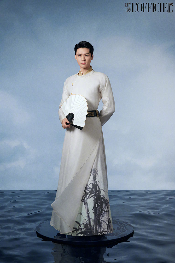 Actor Gong Jun of China attends the Louis Vuitton Pre-Fall 2023