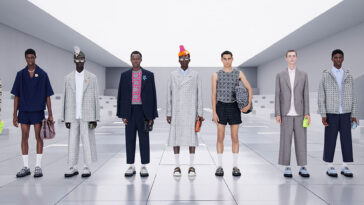 Dior Men's Summer 2022 CD 'Diamond Collection' Shines Bright