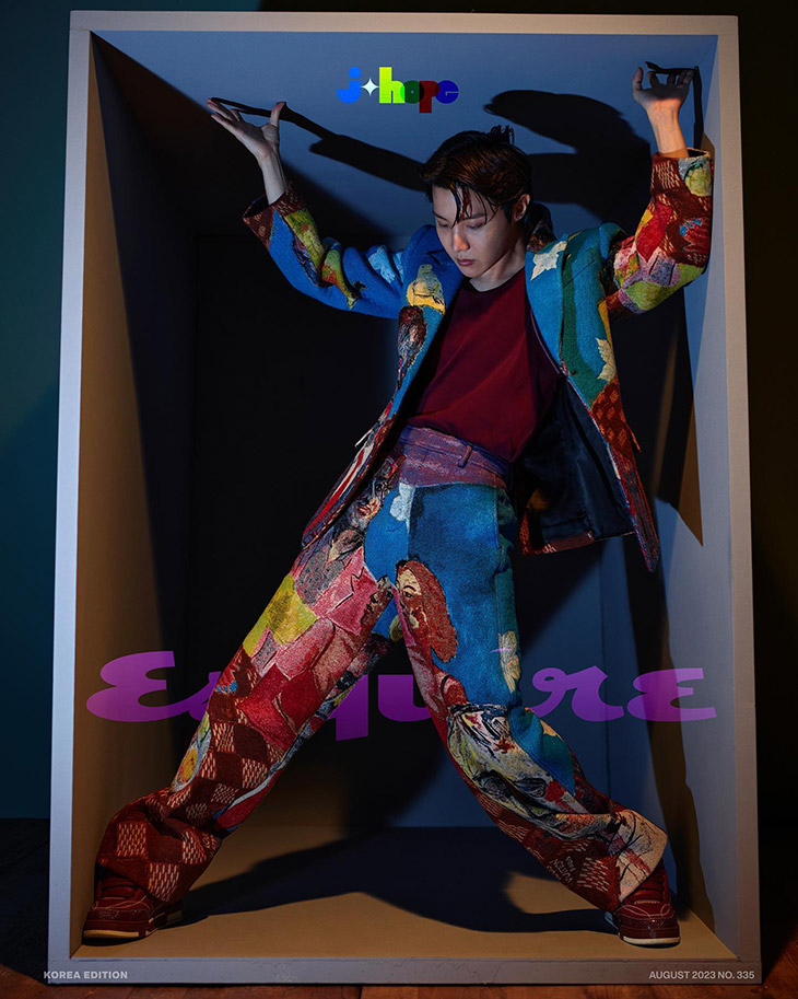 J-Hope Shines in Louis Vuitton Fall/Winter 2023 Campaign - Essential Homme