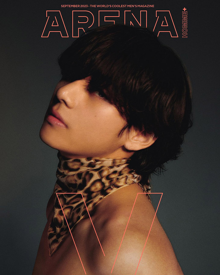 Kim Taehyung V Covers Arena Homme+ Korea September Issue