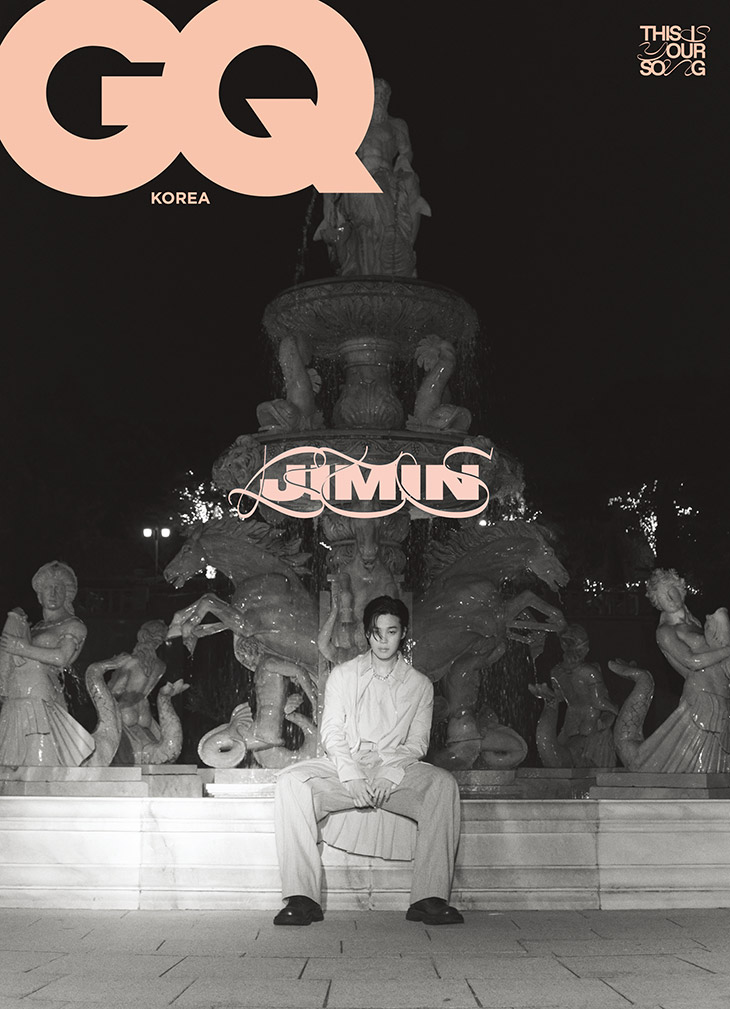 GQ BTS Jin Magazine Cover Jan 2022