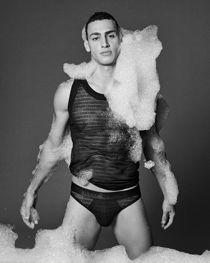 Jason Morgan for Emporio Armani 2016 Underwear Campaign