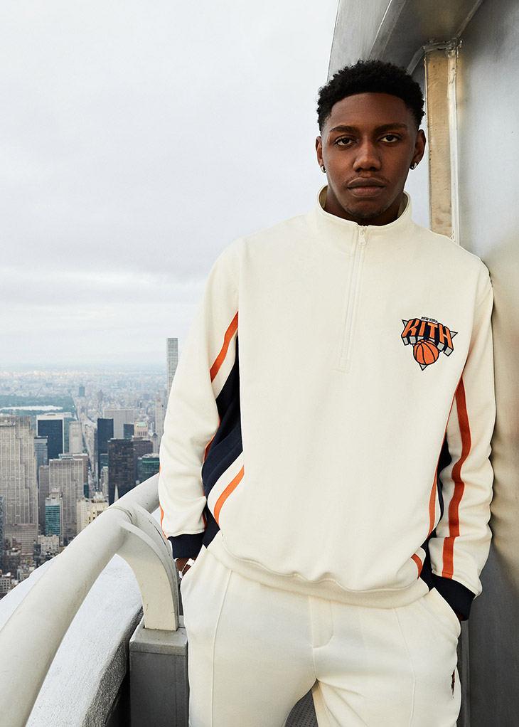 KITH x Golden Bear Varsity jackets for the New York Knicks