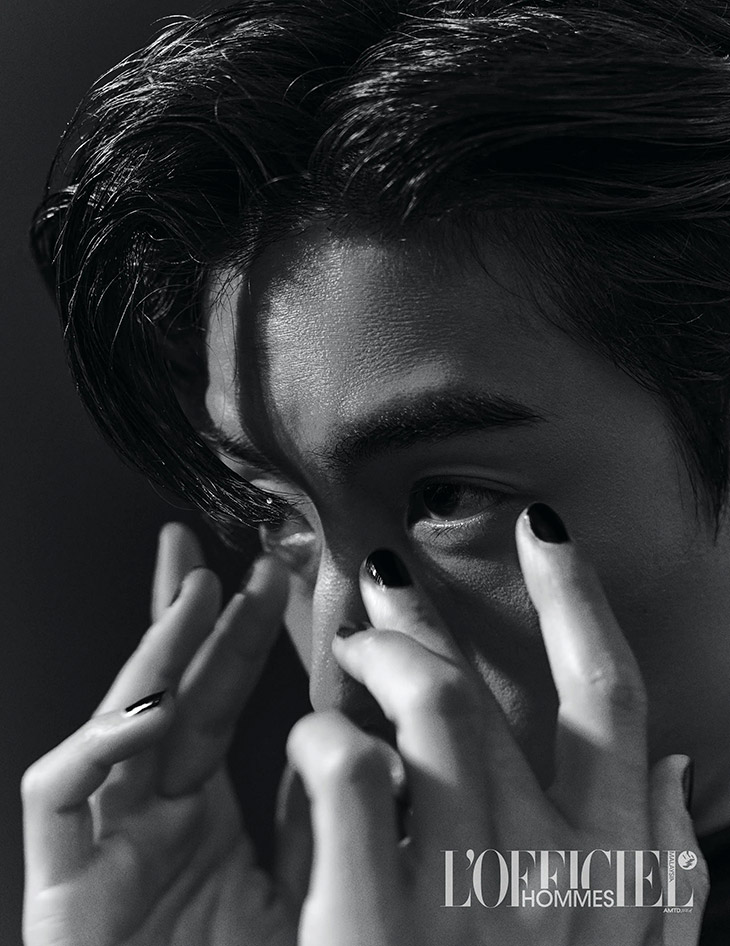 Mark Tuan Models Saint Laurent for L'Officiel Hommes Malaysia