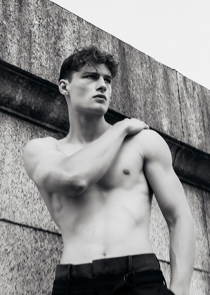 MMSCENE EXCLUSIVE: Alfie Zak by Davo Sthebané - Male Model Scene