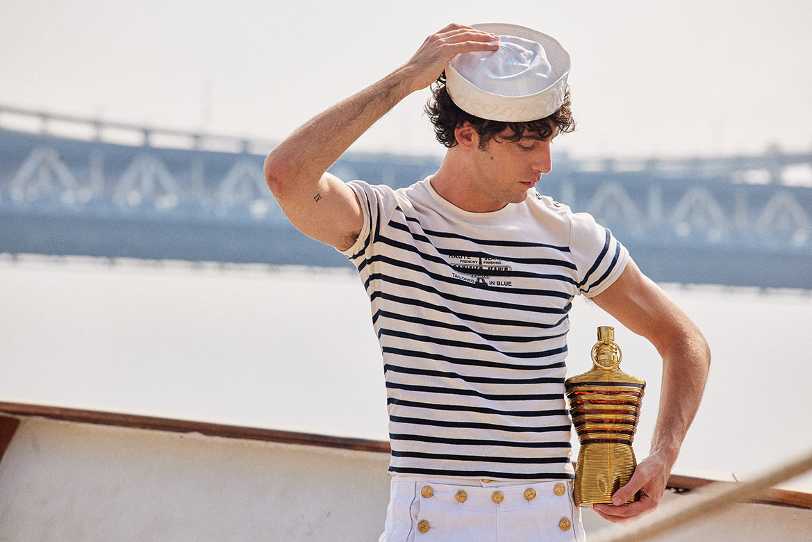 let's welcome to the stage ✨Jean Paul Gaultier✨ Le Male Elixir Parfum Le  Male Elixir sailor triggers a heatwave when he steps aboard!…